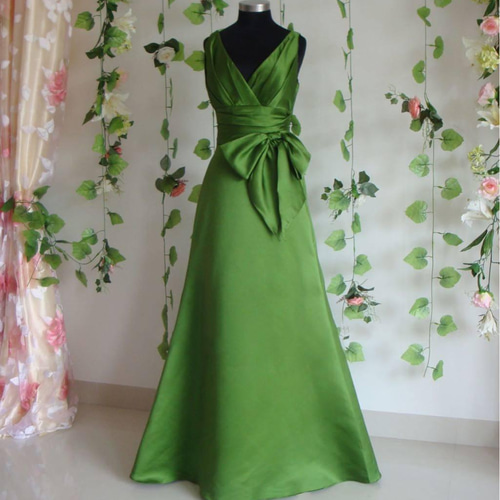 素敵♪Vネック♪プロムドレス☆サイズオーダー無料☆色変更無料  