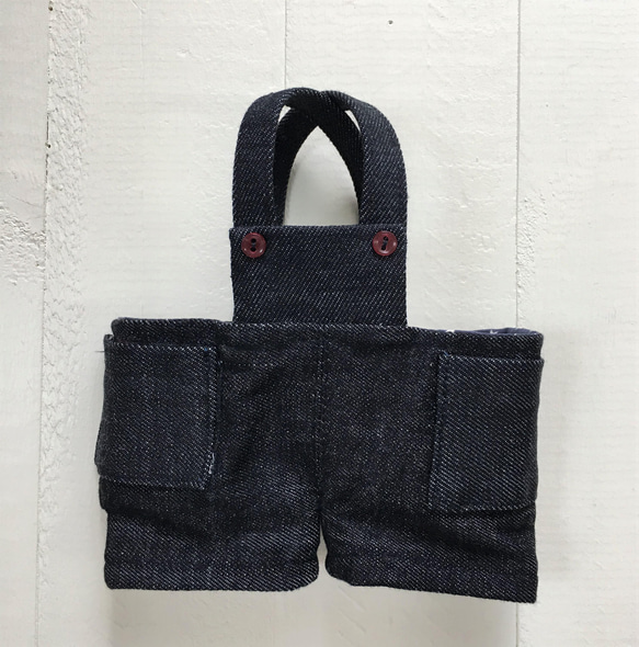 パペット専用お洋服(ソフトデニム） 1枚目の画像