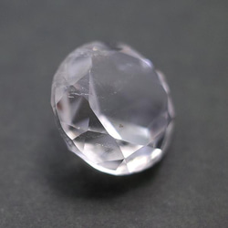 天然石 クォーツ水晶(Quartz)　ルース（ラウンドカット）　gs-sp-8142 4枚目の画像