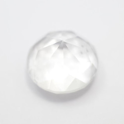 天然石 クォーツ水晶(Quartz)　ルース（ラウンドカット）　gs-sp-8142 3枚目の画像