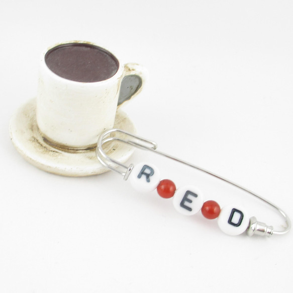 「RED!!!」と言われれば、赤メノウのことだと思われるようなポディションに身を置きたい♪カブトピンブローチSB871 4枚目の画像