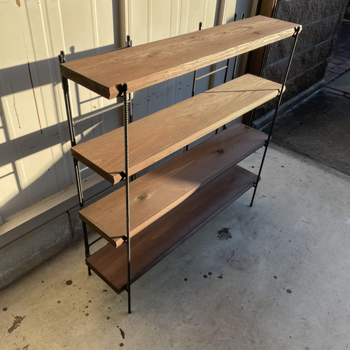 新商品‼️大人気‼️ 手作りアイアン家具 アイアンシェルフ 新商品‼️大人気‼️ 手作りアイアン家具 アイアンシェルフ