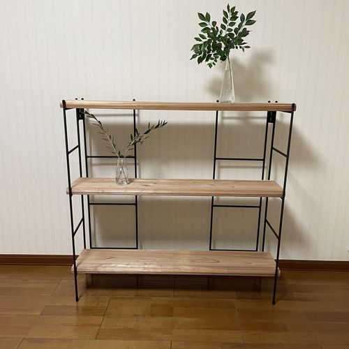 新商品‼️大人気‼️ 手作りアイアン家具 アイアンシェルフ 新商品‼️大人気‼️ 手作りアイアン家具 アイアンシェルフ
