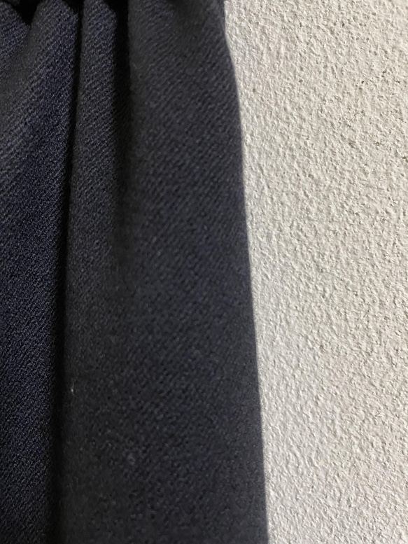 ウール混のフレアスカート(ブラック) 3枚目の画像