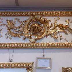 他の方発送×最大級フランス製 額装 金彩装飾縁 大判 ゴブラン織り 壁掛け babfe23f66b55f0559d4797c76ab5e