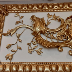 金彩フランスロココ彫刻縦長タイプ（壁掛けタイプ） 3枚目の画像