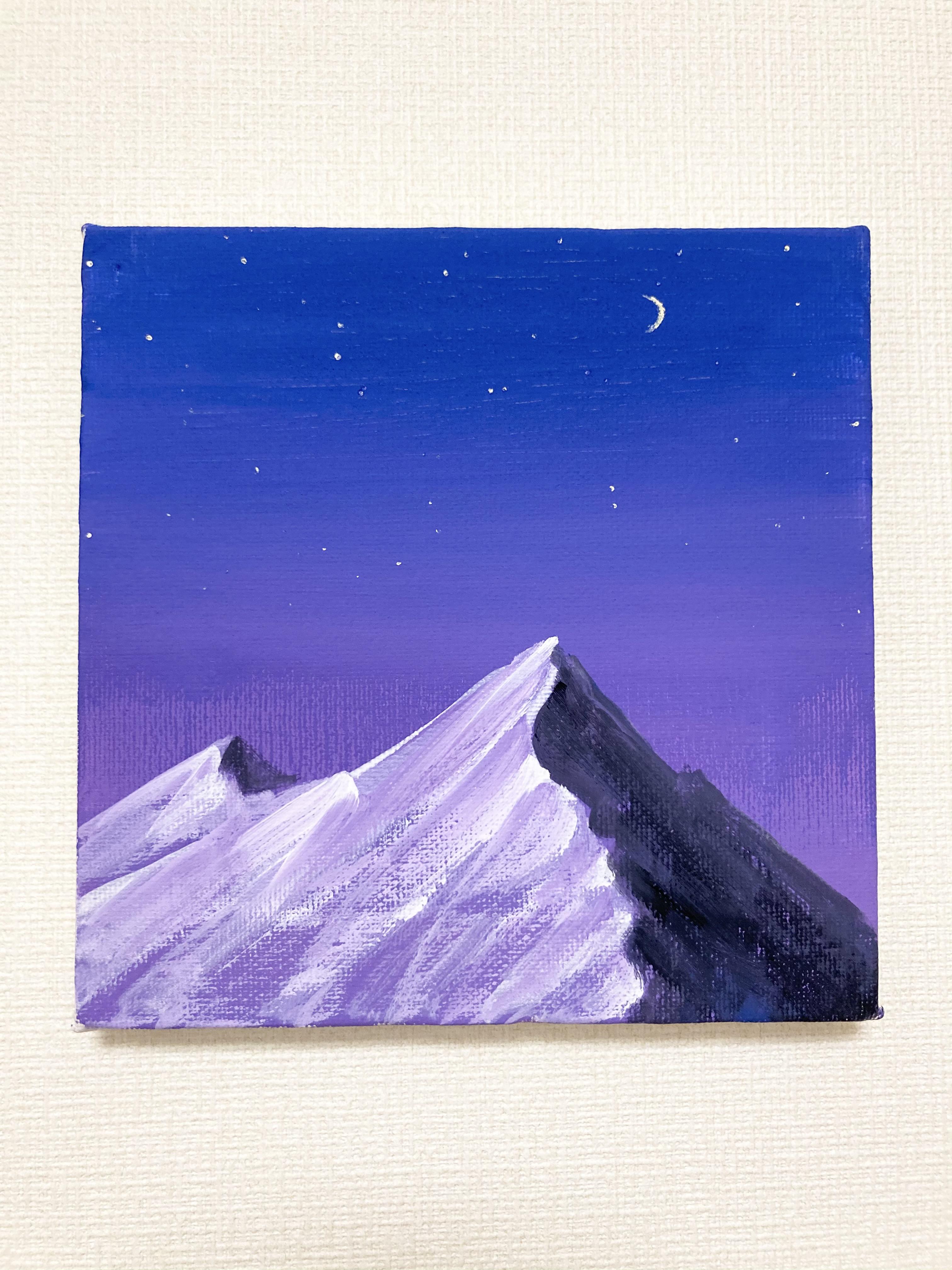 原画】「Soon night will come」アクリル画/キャンバス 絵画