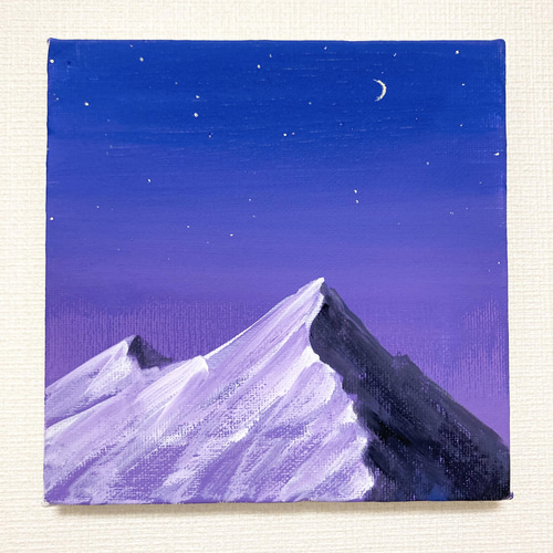 オ*ク様 【原画】手描き/SEN/現代アート/キャンバス/絵画 原画】「Soon night will come」アクリル画/キャンバス 絵画