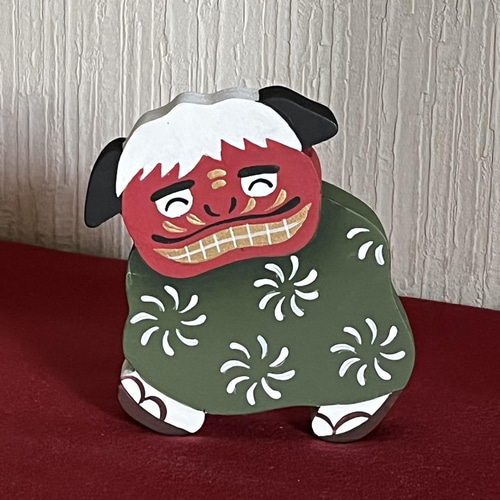 新作】可愛い お正月 オブジェ【獅子舞】【正月】【和】【和風