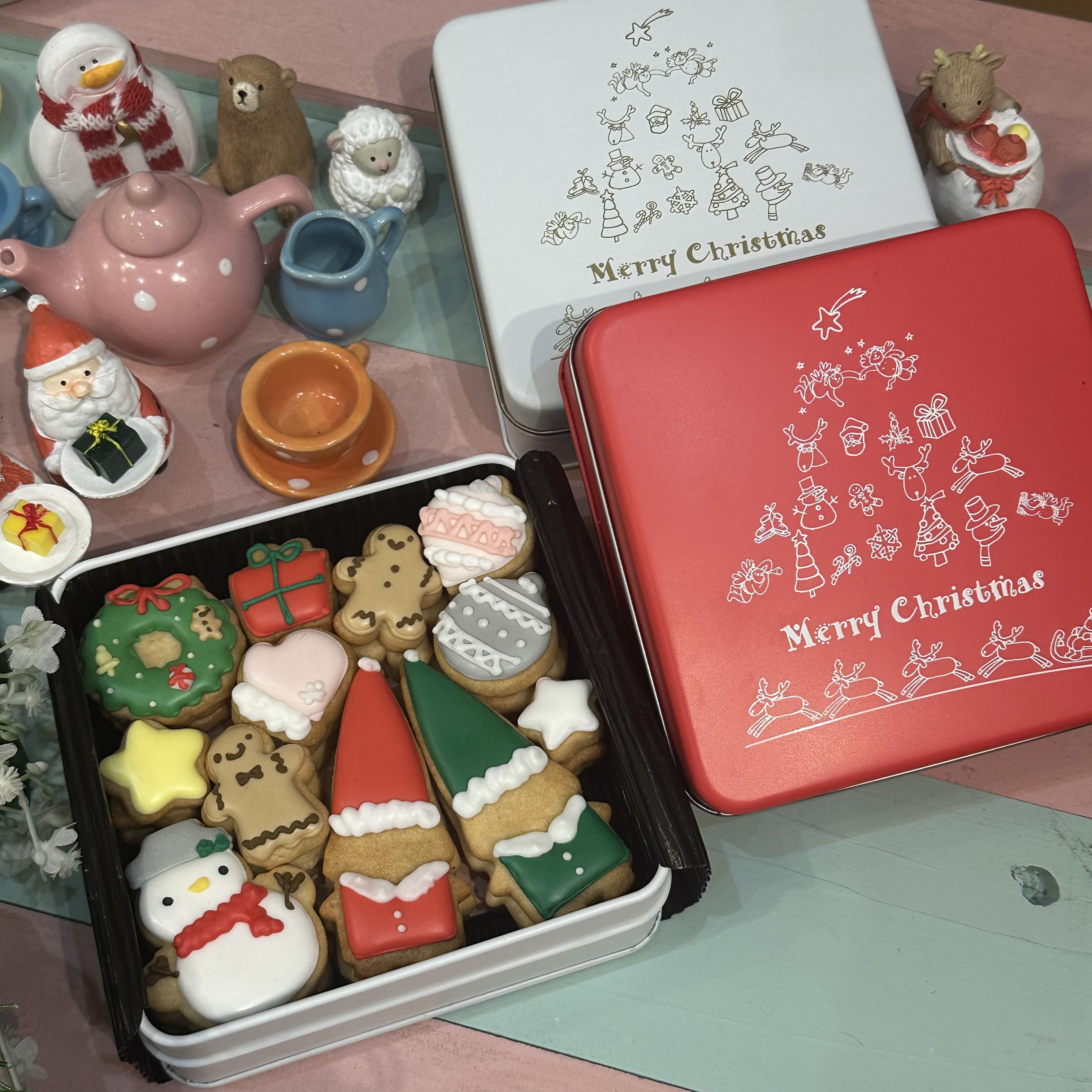 いとわたあめ 作家様 クリスマスクッキー マスコット いとわたあめ 作家様 クリスマスクッキー マスコット クリスマス