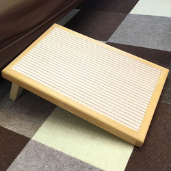 家具職人手作り　ペット 木製 スロープ　収納付き　オリジナル 家具 一点もの 受注生産 職人手作り ショーケース 天然木 木製ディスプレイ