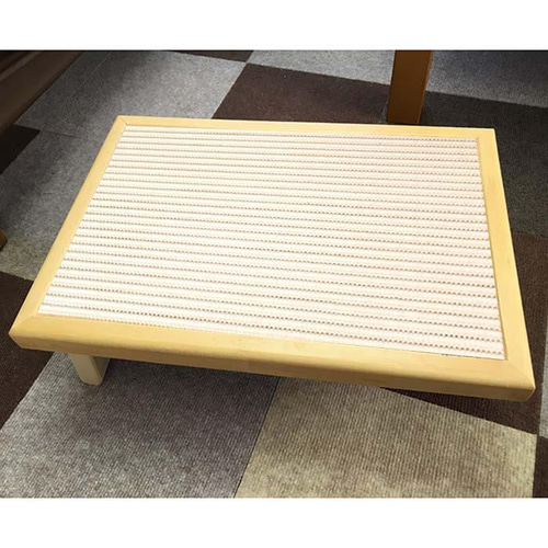 木製 ペットスロープ ペットステップ 犬 折り畳み 小型 dショッピング |ペットスロープ Lサイズ 幅43cm 折りたたみ 天然