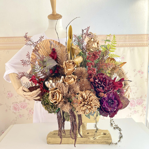 光触媒 門松 【送料無料】門松アレンジメント 正月飾り しめ飾り 新年