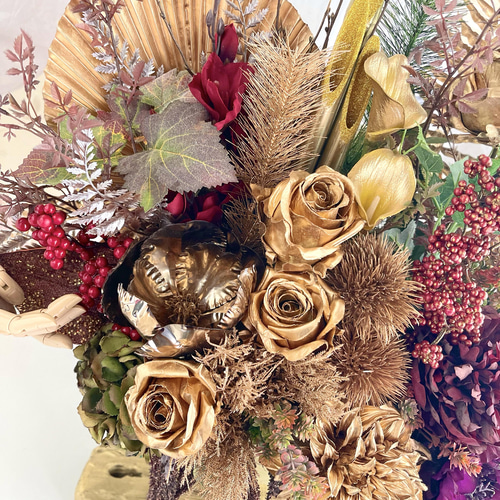 光触媒 門松 【送料無料】門松アレンジメント 正月飾り しめ飾り 新年