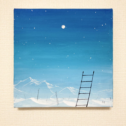 キャンバスアート 原画 「紫陽花」 アクリル画 絵画 KIKO 通販