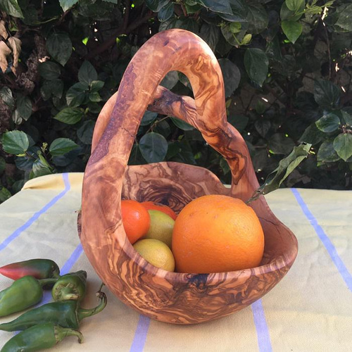 オリーブの木 バスケット芸術品 うねりとゆがみが交差する 超特大 約
