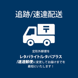 【追跡/速達便】〈普通郵便→レターパック・速達郵便に変更〉●雨濡れ防止ビニール梱包付き● 1枚目の画像