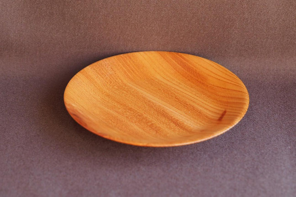 木製小皿（ケヤキ）no.27 4枚目の画像