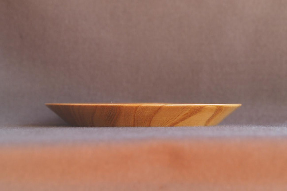 木製小皿（ケヤキ）no.26 4枚目の画像