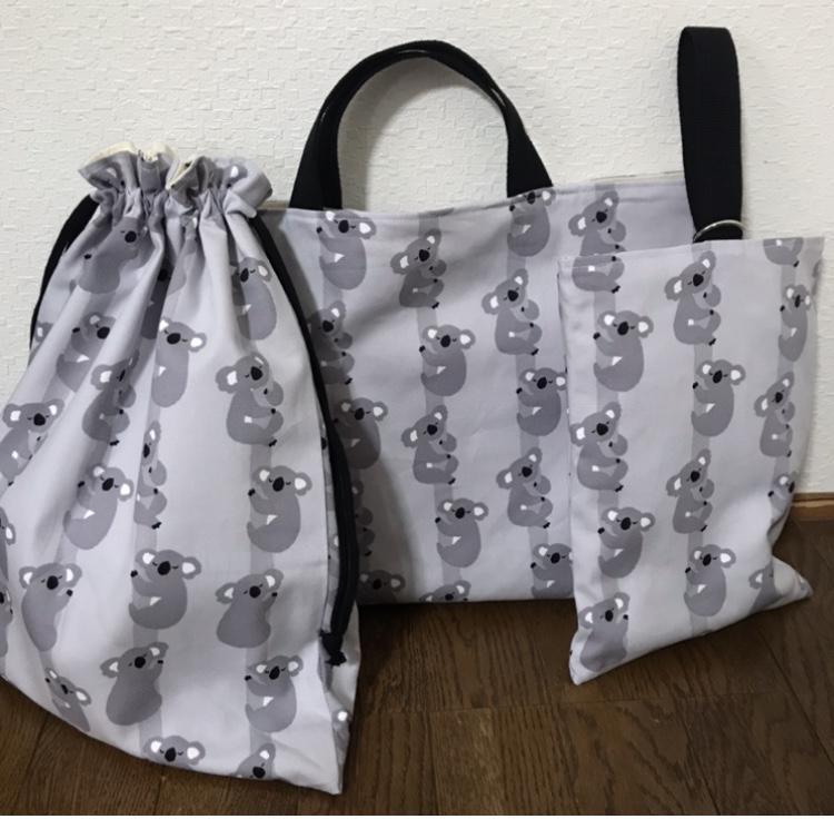 ★入園、入学★レッスンバッグ、お着替え袋、シューズ袋セット