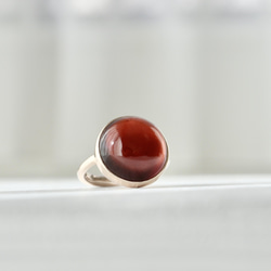 K10[ザクロワインのgarnet ]ring 5枚目の画像