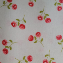 ラスト moda fabrics ROSEBUD WHITE 29133-11 BEAUTIFUL DAY 2枚目の画像