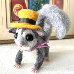 フクロモモンガ/羊毛フェルト その他人形 Sugar Maple 通販 13132849