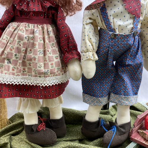 アンの家 オリジナルキット カントリードール ペア ジョージ