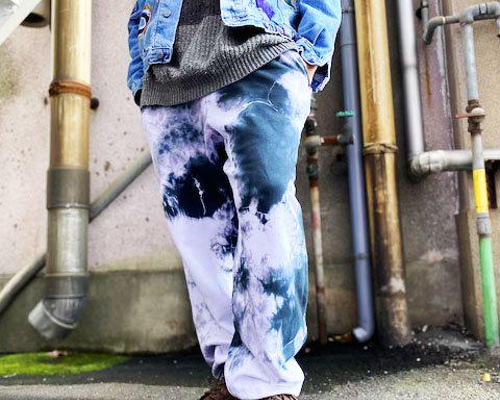 Bershka タイダイ柄 スウェットパンツ 白と黒 Bershka タイダイ柄 スウェットパンツ 白と黒 - メルカリ