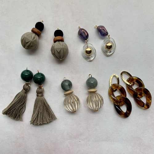 creema限定♡1セット限り♡アンティーク風ピアスorイヤリング△福袋 