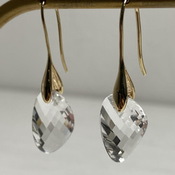 SALE価格14kgfアイオライト、フローライト、モスアクアマリンピアス