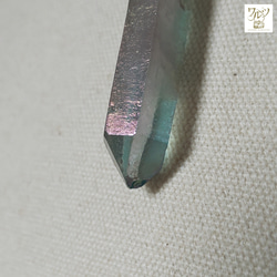オーロラ水晶のロングネックレス A 5枚目の画像