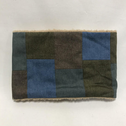 sakanano NECK WARMER PATCHWORK 2枚目の画像