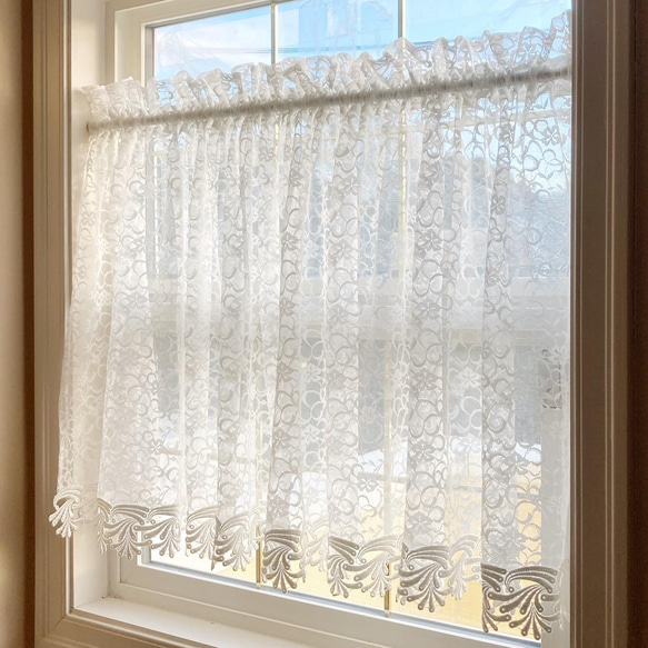 レース カフェカーテン6 65cm丈 004-caf-re1 カーテン Sucle1 通販