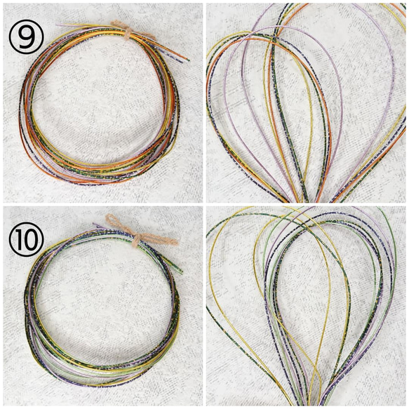 20パターン【金箔オプション】水引 5本セット 成人式 卒業式 水引アレンジ 7枚目の画像