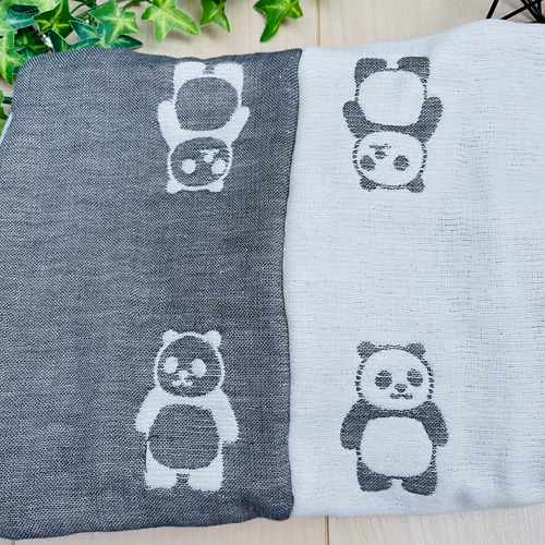 FUWARA*パンダさんガーゼスヌード FUWARA*パンダさんガーゼスヌード