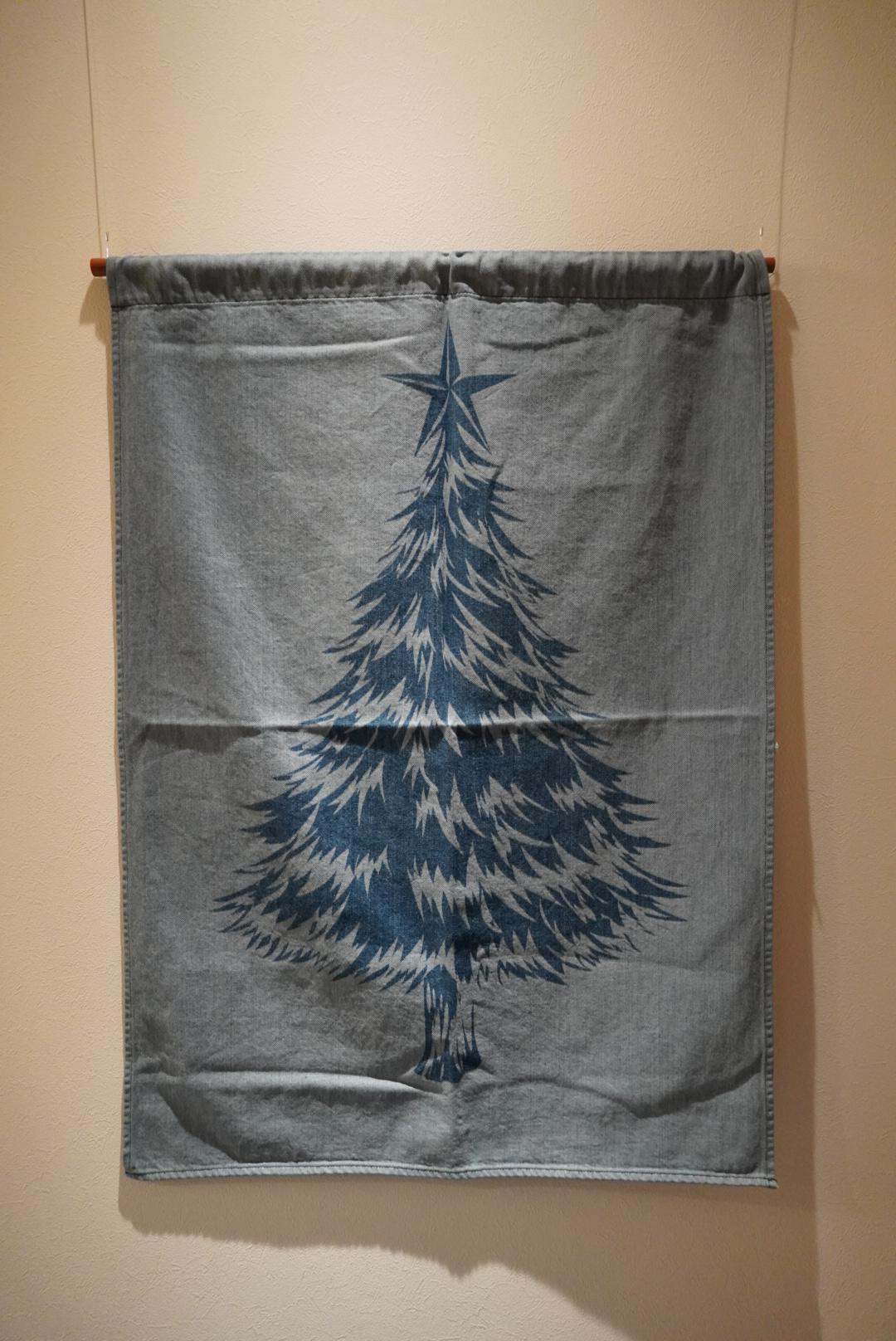 【数量限定】デニムツリー　タペストリー