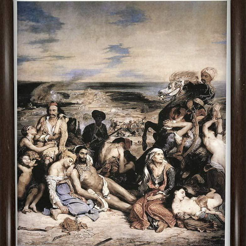 フェルディナン・ヴィクトール・ウジェーヌ・ドラクロワ キオス島の