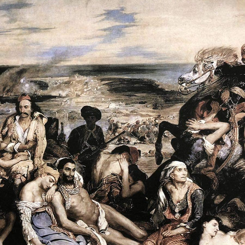 フェルディナン・ヴィクトール・ウジェーヌ・ドラクロワ キオス島の