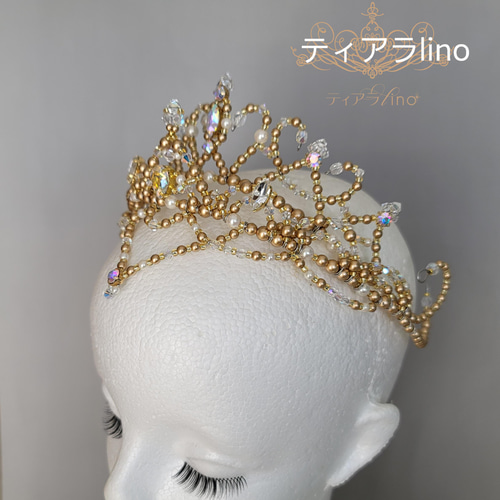 シルバーゴールド❇️バレエティアラ オーロラ姫・金平糖 ヘッド シルバーゴールド❇️バレエティアラ オーロラ姫・金平糖 ヘッド