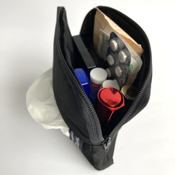 人気No1！収納力抜群！【3way】バッグすっきり出先のメイク直しに携帯重宝♪ティッシュケース➕ファスナーミニ化粧ポーチ 6枚目の画像