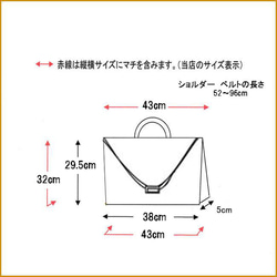 ショルダー 肩掛け レッスンバッグ 電車 新幹線 9枚目の画像