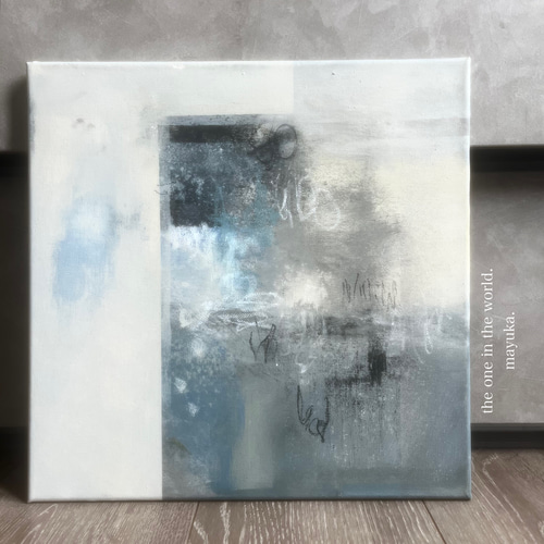 現代アート 30×30㎝ モダン 絵画 抽象画 アートパネル