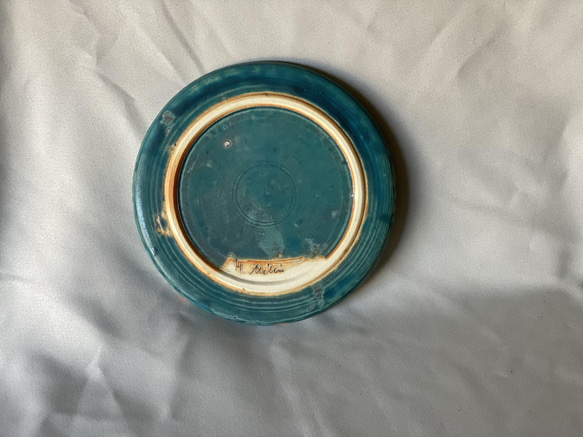 Tahara blue plate (24cm) 6枚目の画像