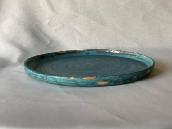 Tahara blue plate (24cm) 5枚目の画像