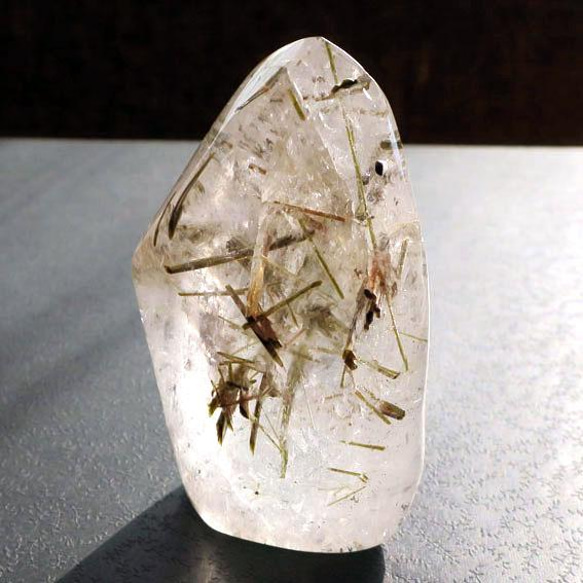 水晶 エピドート 共生クラスター（グリーントルマリン）10kg ーtot022