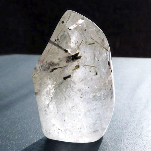 水晶 エピドート 共生クラスター（トルマリン）4kg ーt773 水晶