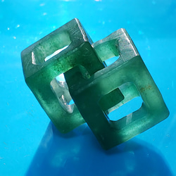 ☆ちょっと不思議な天然石のアクセサリー（アベンチュリンのチャーム）　Dear Friend® 6枚目の画像