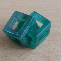 ☆ちょっと不思議な天然石のアクセサリー（アベンチュリンのチャーム）　Dear Friend® 3枚目の画像