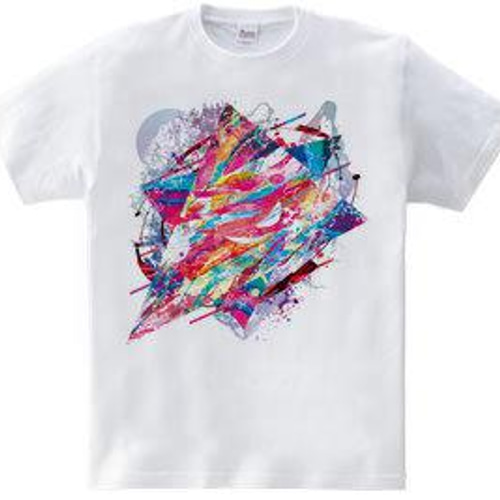 グラフィックアートTシャツ「HeartCell」 Tシャツ ｢MessagE